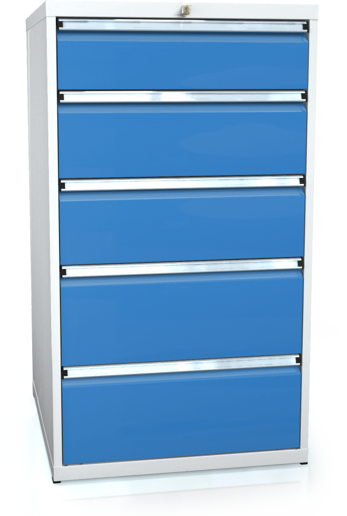 Schubladenschränke 1240 x 710 x 750 - 5x Schubladen